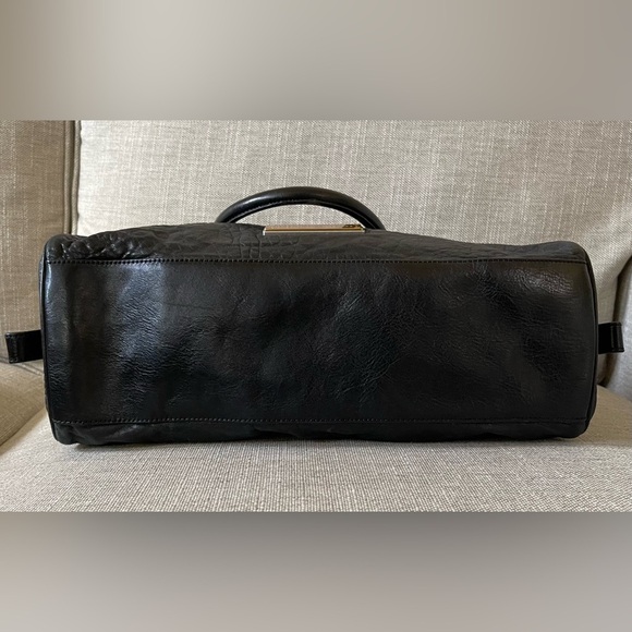 Marc by Marc Jacobs Washed Up Lauren Black Satchel Bag - Picture 7 of 14